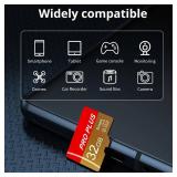 2 Pack TF Card 32GB with Adapter, High Speed Memory Card, UHS-I C10 A1 Memory TF Card for Tablet/Mobile Phone/Camera/Car Audio/Game Console (TF162 Red Gold 32GB)