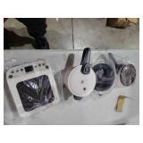 CUTE STONE Pretend Play Kitchen Toy with Cookware Steam Pressure Pot and Electronic Induction Cooktop, Cooking Utensils, Toy Cutlery, Cut Play Food, Shopping Basket Learning Toy for Girls Boys