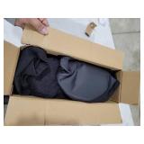 Skechers Air-Cooled Memory Foam Seat Covers,Mesh Thick Car Seat Covers,Piping Leather Car Seat Covers Front Seats,Airbag Compatible,Automotive Comfort Universal FitMost Cars,Vans,Truck,SUV,Black