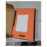 Blue Summit Supplies Orange Legal Size Fastener File Folders, Legal Size, Legal File Folders with Fasteners, 1/3 Cut Reinforced Tabs, Durable 2 Prongs, for Organizing Medical or Law Files, 50 Pack