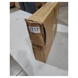 40 Gal (150L) Laundry Hamper with Lid, Leather Patchwork Laundry Basket with Rolling Lockable Wheels and Handle, Laundry Basket Organizer for Laundry Room, Bedroom and Bathroom,Laundry Room - White