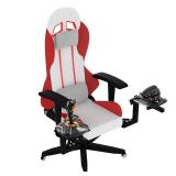 EG STARTS Games Joystick/Hotas Chair Mount Compatible for Thrustmaster A10C Hotas Warthog T.16000M FCS & TCA Officer Pack Airbus & VKB Gunfighter MK & Logitech X56 X52 Flight Simulation Controller