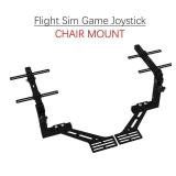 EG STARTS Games Joystick/Hotas Chair Mount Compatible for Thrustmaster A10C Hotas Warthog T.16000M FCS & TCA Officer Pack Airbus & VKB Gunfighter MK & Logitech X56 X52 Flight Simulation Controller