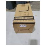 HKJ Chef 4 Pack Large Airtight Food Storage Containers with Lids (5.2L / 176oz), BPA Free Plastic Kitchen and Pantry Organization Contianers for Cereal Flour and Sugar Storage, Labels & Marker