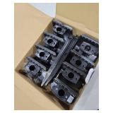 JEJOT Solar Lights Outdoor Waterproof IP65, Super Bright LED, 6500K 2 Lighting Modes, Solar Powered Yard Garden Solar Spot Lights for Outside Landscape Auto On/Off -8 Pack