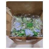 Yunlly 12 Pcs Valentine Candle Rings Wreaths 3 Inch Wedding Centerpiece LED Flameless Candles Rose Eucalyptus Rings for Tables Party Centerpiece Valentines Mother