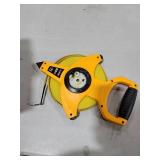 LAND 165FT/50M Heavy Duty Fiberglass Tape Measure - 1/2-Inch Wide, Dual Inch/Metric Scale, Durable Open Reel Measuring Tape for Surveying, Engineering, Runway Construction