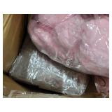 Reallnaive 6 Set Pink Bow Baby Shower Game Prize for Winners Hair Band Wrist Bands Coquette Folding Mirror Pink Bow Claw Clips Glass with Transparent Bag for Bridal Shower Wedding Galentine Favors