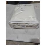 Drapenova 92 Inch Long Velvet Pinch Pleated Custom Drapery 2 Panels Neutral Beige White Viral Famous Back Tab Curtains,Room Divider Light Blocking Privacy Textured Curtains 40\"X92\", Bay Window