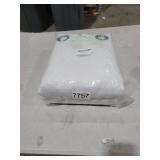 NICETOWN 100% Blackout Window Curtain Panels, Cold and Full Light Blocking Drapes with Black Liner for Nursery, 84 inches Drop Thermal Insulated Draperies (White, 2 Pieces, 52 Wide Each Panel)