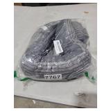 Marwood Under Door Draft Stopper Decorative Wind Stopper 36 inch for Door & Window, Weighted Animal Air Draft Stopper Snake Noise Blocker for Bottom of Door with Hanging Loops - Grey Dog