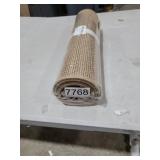 Yancorp Kitchen Rugs Set of 2 PCS Long Kitchen Mats for Floor Kitchen Rug Non-Slip Washable Jute Kitchen Rug Gray Runner Rugs Hallway