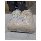 ESTINGO Heated Blanket Queen Size, Electric Blanket Queen Size Dual Control with 5 Heating Levels & 10 Hours Auto Off, Fast Heating with Overheat Protection, 84\"x90\", Milk Coffee