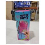 Dan&Darci Decorate Your Own Glow-in-The-Dark Water Bottle Kit for Girls - Easter Gifts for Girl Ages 4-6 5-7 6-8 - 4 5 6 7 8 Year Old Birthday Gift Ideas - Arts and Crafts for Kids Age 6-8