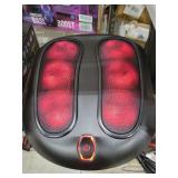 Nekteck Foot Massager with Heat, Shiatsu Heated Electric Kneading Foot Massager Machine for Neuropathy, Plantar Fasciitis, Feet Massage for Pain Relief, Circulation, Valentines Gifts for Man Woman Her