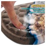 Hokafenle Ergonomic Mouse Pad Wrist Support, Wrist Rest Mousepad for Carpal Tunnel Pain Relief with Integrated Memory Foam Slope Massage Bulge (11.8x7.9 inch,Beach Sunset