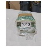 Remerry 2pcs Olive Oil Can Container 24 oz Ceramic Olive Oil Dispenser Bottle for Kitchen with Spout and Wooden Cork Suitable for Vinegar, Coffee Syrups & Other Liquids