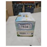 Bubble Machine, Automatic 18000+ Per Minute Big Bubbles Blower Maker for Kids Toddlers with 2 Speeds,6 Wands,Operated by Plugin or Batteries for Outdoor/Indoor Birthday Parties,Wedding (White)