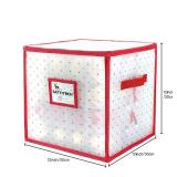 Sattiyrch Plastic Christmas Ornament Storage Box with Trays,Customizable Dividers, Dust-Proof Durable Ornament Organizer Holder,Christmas Storage Containers,Holds 64 x 3 Ornaments