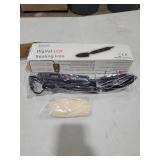 Edge Bandling Iron with LCD Display,Adjustable 212-428F (100-220C),Metal Stand,98 in Power Cord,3 Replaceable Socks,Precision Control Sealing Iron for Furniture Edges & Models