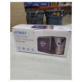 AFMAT Electric Pencil Sharpener, Heavy Duty Pencil Sharpener for Classroom, 6.5-8mm No.2/Colored Pencils, UL Listed, 10,000+ Sharpenings, Electric Pencil Sharpeners for Home, Office, PS13