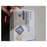 Alcedo Suture Practice Kit for Medical Students | Complete Set (32 Pieces) Include Durable Large Suturing Pad with Pre-Cut Wounds, Tools Kit, and Suture Threads for Educational Use Only