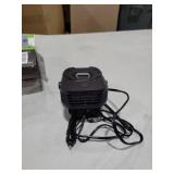 Demohome 12V 200W Car Heater & Cooling Fan in One, Instant Windscreen Defogger & Defroster for Winter & Damp Days - Portable & Safe, Plugs into Cigarette Lighter for Any Vehicle - Black/Gray