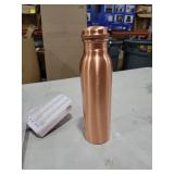 BEAR CRAFTS Ayurvedic Drinking Copper Water Bottle for Sports, Travel, Yoga & Everyday Use, Water Bottle for Gym, Office, Hiking, Outdoor Capacity 32 Oz (Design 9, 32 Oz)