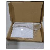 Xykzra Vase for Lego Flowers Bouquet, Acrylic Display Holder Compatible with Lego Botanical Collections Roses Sunflowers, for Lego Flower Building Set Lovers, Crystal Clear