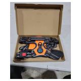 PHOEPET No Pull Dog Harness Medium Reflective Front Clip Vest with Handle,Adjustable 2 Metal Rings 3 Buckles,[Easy to Put on & Take Off](M, Orange)