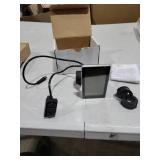 Electric Bike LCD Display, 5 Pin E Scooter M5 Panel Meter Screen with Waterproof Connector, E Bike Display Meter Control Panel Screen Suitable for 31.8 22.2mm Handlebar Electric Bike(No. 2 Protocol)