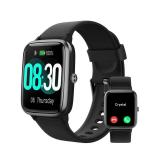 GRV Smart Watch for iOS and Android Phones (Answer/Make Calls), Watches for Men Women IP68 Waterproof Smartwatch Fitness Tracker Watch with Heart Rate/Sleep Monitor Steps Calories Counter (Black)