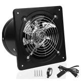 ACEDUROBLA 4 inch Exhaust Fan Metal Iron Ventilation Extractor, Silence with Anti-backflow Check Valve Window and Wall Mount Vent Fans for Home Office Kitchen Bathroom Grow Tent Garage