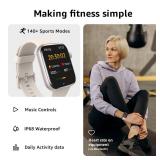 Smart Watch for Men Women Answer/Make Call, 1.85\" Smartwatch, Fitness Watch with Heart Rate Blood Pressure Sleep Monitor, 140+Sports, IP68 Waterproof Step Counter Watch Compatible with Android IOS