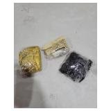 RUBFAC 130pcs Black and Gold Balloons, Black Metal Gold and Metallic Confetti Gold Balloons for 2026 New Year Graduation Class Decorations Retirement Party Baby Shower Wedding Birthday Anniversary