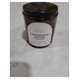 Carnatia Lavender & Cedar Scented Candle 7 oz | 100% Soy Wax with Cotton Wick | 50 Hour Burn | Aromatherapy Candle for Home, Calm Focus & Relaxation | Gift for Women & Men