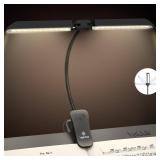 Vekkia 64 Led Rechargeable Music Stand Light - Folding Clip On Piano Lamp, Portable Professional with 5 Brightness 3 Color Temperature for Grand Piano and Book Reading
