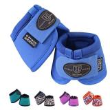 Harrison Howard Horse Bell Boots Overreach Bell Boots No-Turn Bell Boots for Horse-Durable Protective Hoof Boot Large Size