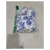 Tebjh Blue and White Porcelain Floral Butterfly Pillow Covers 18x18 in Vintage Chinoiserie Couch Pillow Case Sets of 2 Modern Decorative Square Throw Pillows for Living Room Cushion