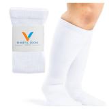 Viasox Compression Socks for Women and Men, Knee High Socks 12-15 mmhg Circulation Support for Flight, Travel