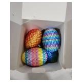 6pack 3D Printed Dragon Egg with Dragon Inside,Mini Crystal Dragon Fidget Toy, Surprise 3D Printed Animals Toy (6 Pack)