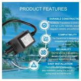 460304 Transformer Replacement Charging Cord Adapter Only for Use with The Pool Treatment System