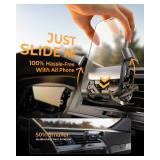 AINOPE Car Vent Phone Mount Holder for iPhone 17 Pro Max Car Mount [Drop-in Grip] Phone Holders for Your Car Air Vent Interior Accessories Gifts for Men for iPhone 17 Pro Max 16 15 14 Galaxy S26