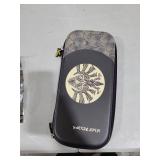 PERFECTSIGHT Switch Game Case Compatible with Nintendo Switch 2/OLED/Switch Lite, 24 Switch Game Holder Cartridge Case with 24 Game & 48 Micro SD Cards Storage, Kingdom Badge