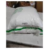 FAVRIQ 18 x 18 Pillow Inserts (Set of 2) - 18 Inch Square Interior Sofa Throw Pillow with 100% Cotton Cover - Decorative Pillow Insert Pair - White Couch Pillow