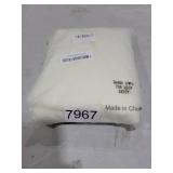 Deeprove Lace Curtains 84 Inches Long 2 Panels Set, Boho Sheer Accent Florals Embroidery Vintage Window Panel Treatment Pair Chic Cream Bohemian Drapes for Bedroom, Rod Pocket, W57 x L84, Ivory