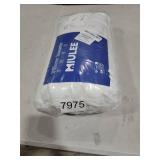 MIULEE Throw Pillows Inserts, Pack of 2 18x18 Inch 100% Virgin Fiber Filling Bed Couch Pillows