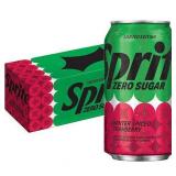 Sprite Zero Sugar Soda Pop Winter Spiced Cranberry - 12.0 fl oz x 12 pack