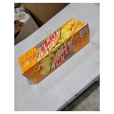 Mountain Dew Live Wire Orange Flavored Soda Pop  12 oz  12 Pack Cans