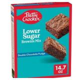 Betty Crocker Lower Sugar Brownie Mix  No Artificial Sweeteners  14.7 oz pack of 6